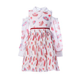 Piccola Speranza Kids Girl's Off-white Dress