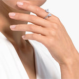 Swarovski Attract Soul Heart Ring White