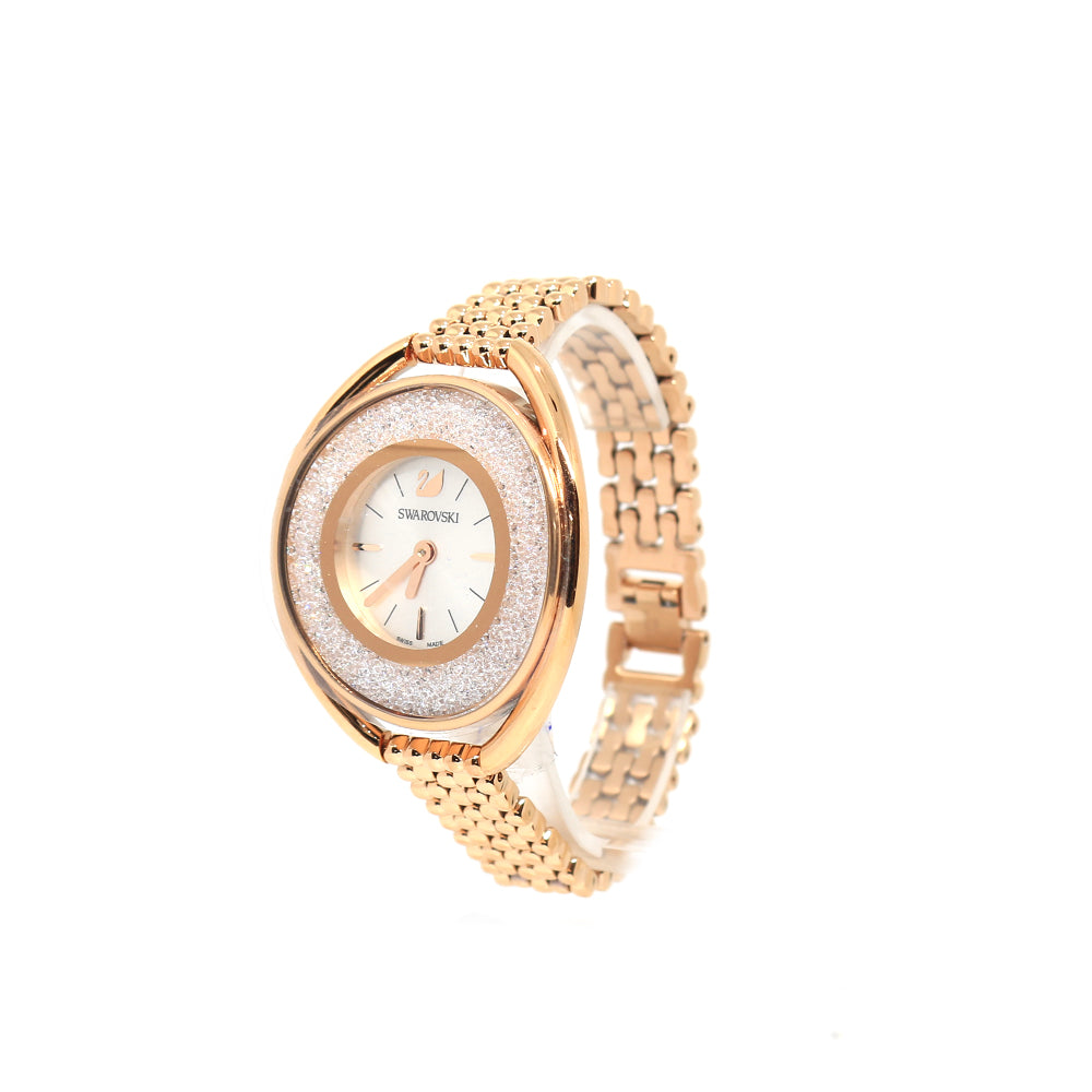 Crystalline oval outlet watch