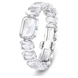 Swarovski Millenia Octagon cut bracelet White Stainless Steel Watch  23 mm x 17 mm