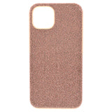 Swarovski High smartphone case iPhone® 13 Rose gold tone  ONE SIZE