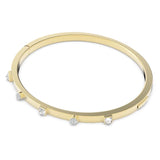 Swarovski Thrilling Bangle White Gold-tone plated  LARGE