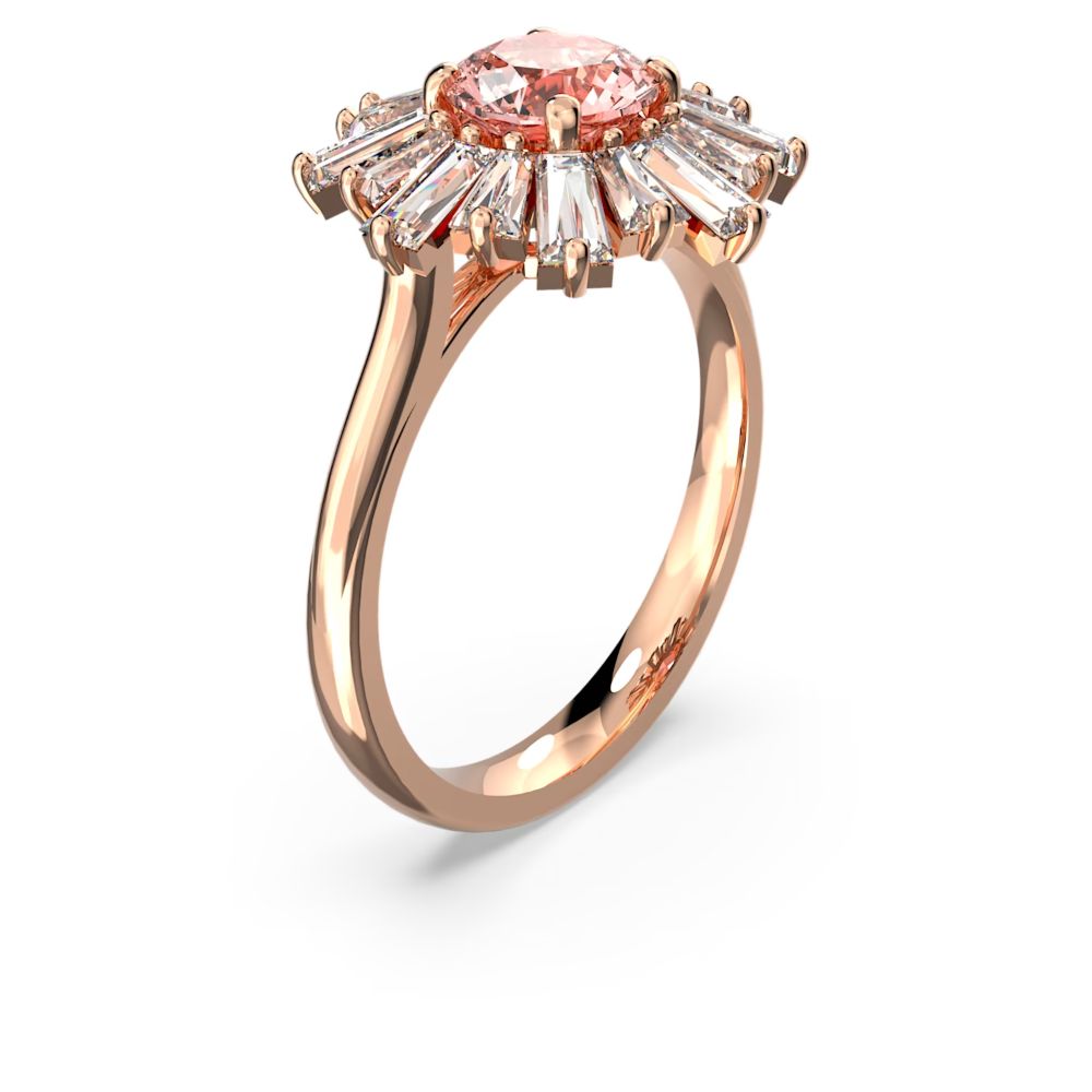 Swarovski Sunshine Ring Pink Rose gold-tone plated 60 – Bluesalon.com