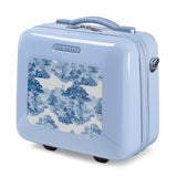 Ted Baker Take Flight Blue Landscape Cosmetic Case Vanity Blue