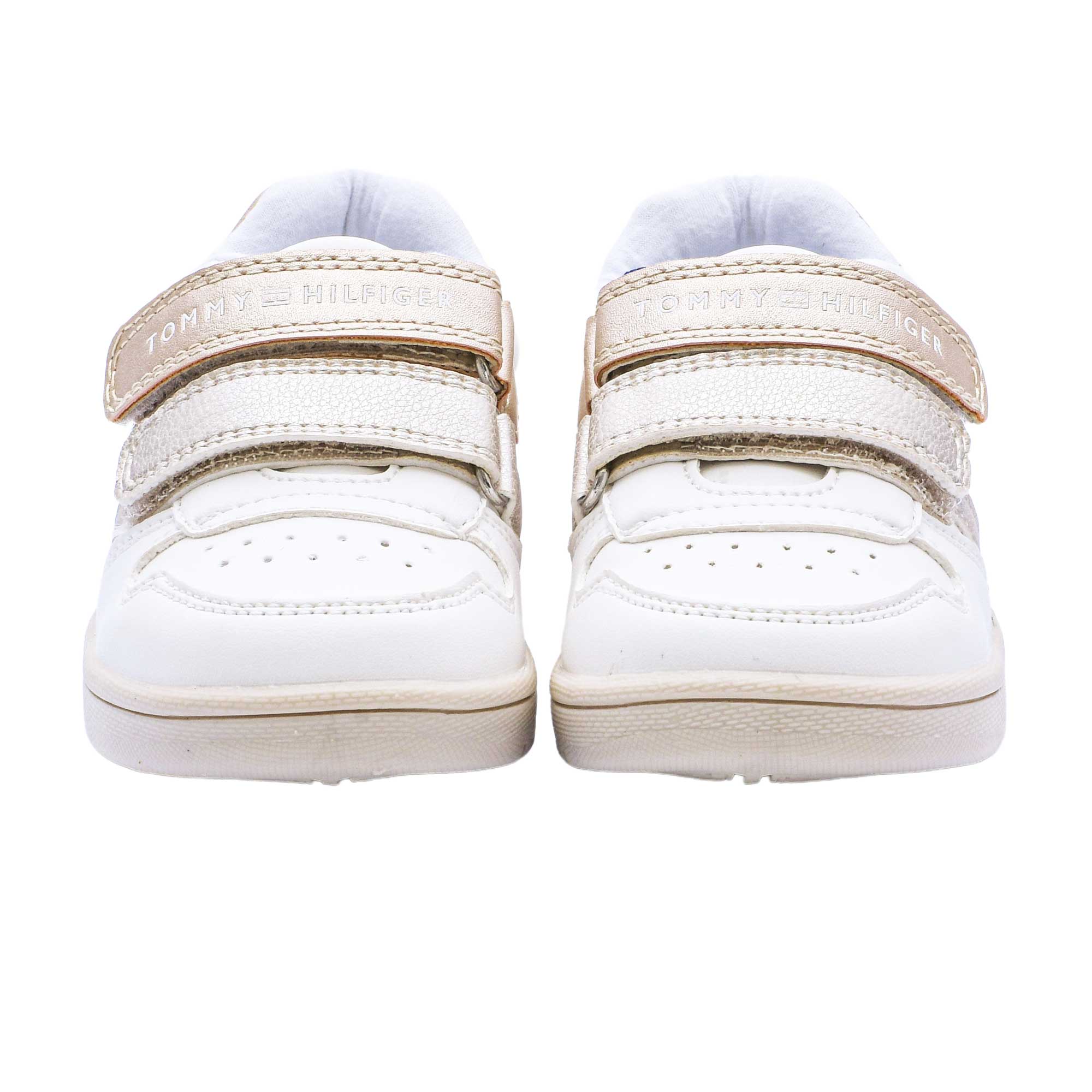 Tommy hilfiger gold best sale sneakers