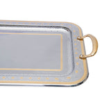 Tresors Eclectic Gold Rectangular Tray