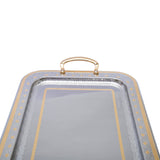 Tresors Eclectic Gold Rectangular Tray