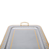 Tresors Eclectic Gold Rectangular Tray