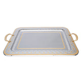 Tresors Eclectic Gold Rectangular Tray