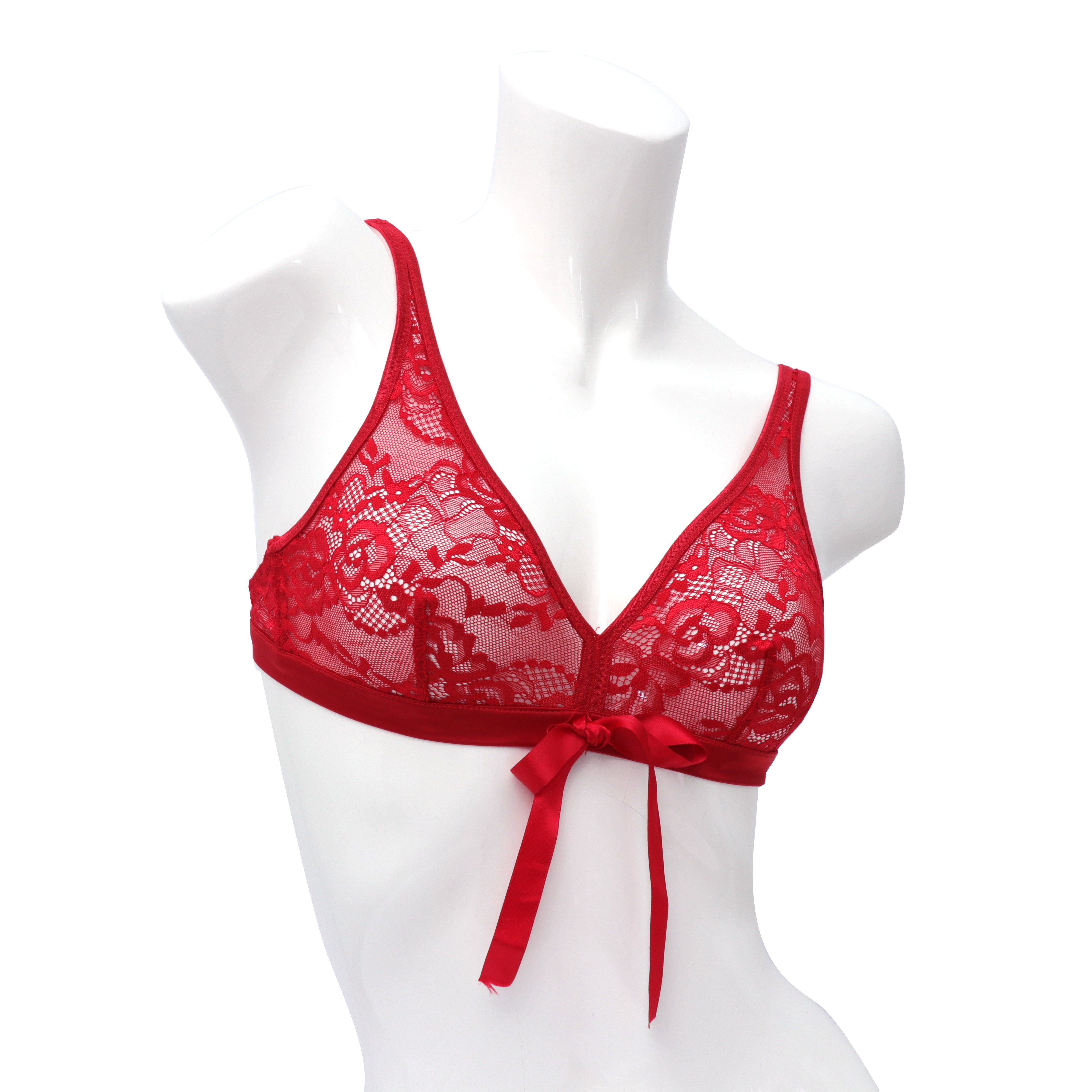 Yamamay Triangle Bra Dark Red 32B –