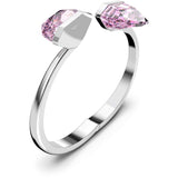 Swarovski Lucent Bangle Pink Stainless Steel