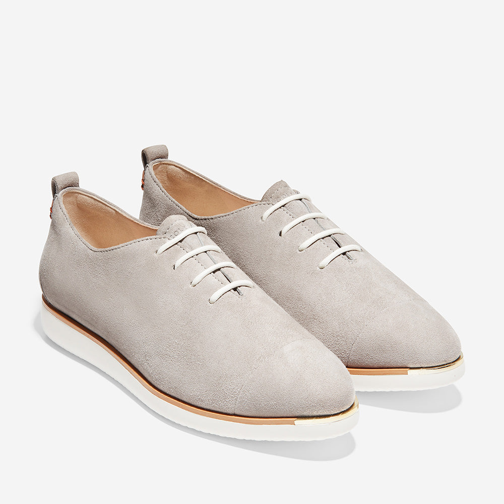 Cole Haan Grand Ambition Lace Up Paloma Water Resistant Suede