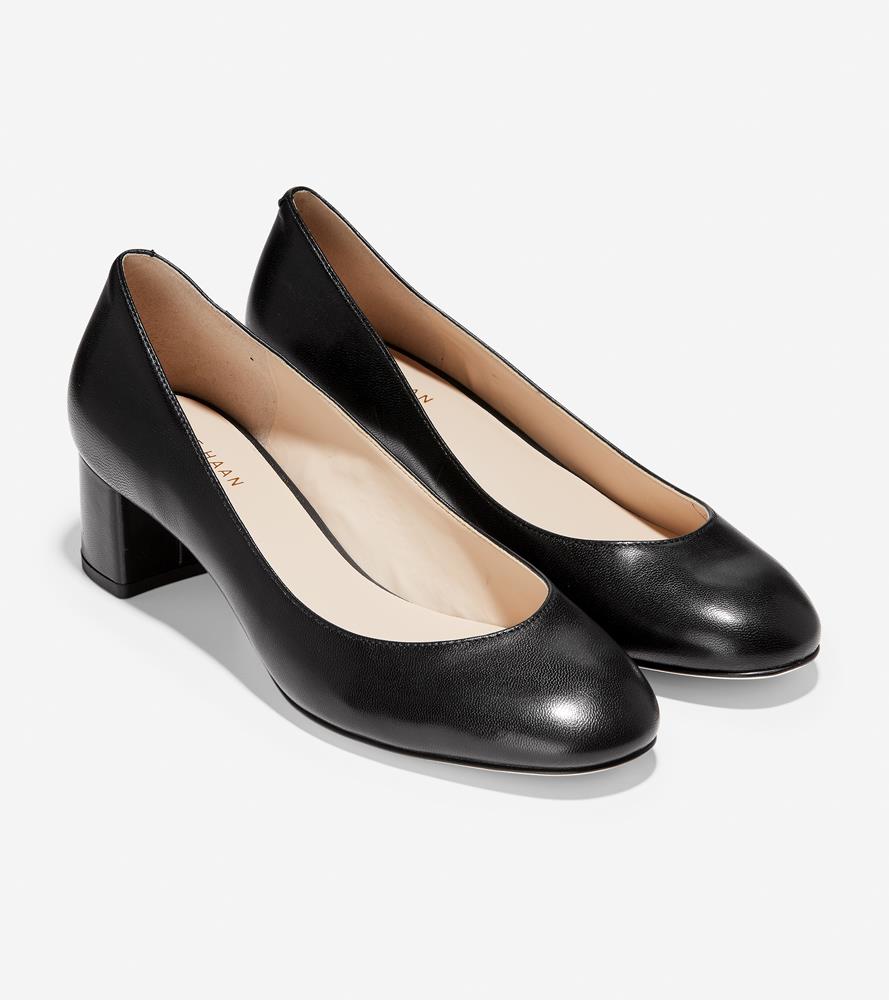 Cole haan round store toe pumps