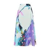 Leo Lin Illusory Silk Skirt