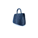 Kyra Luna Blue Washed Hand Bag