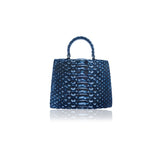 Kyra Luna Blue Washed Hand Bag