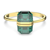 Swarovski Lucent Bangle Green Gold-tone PVD