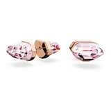 Swarovski Lucent stud earrings , Gold-tone plated