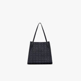 Luisa shopper in visetos leather block sale