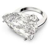 Swarovski Mesmera Cocktail Ring Trilliant cut White Rhodium plated